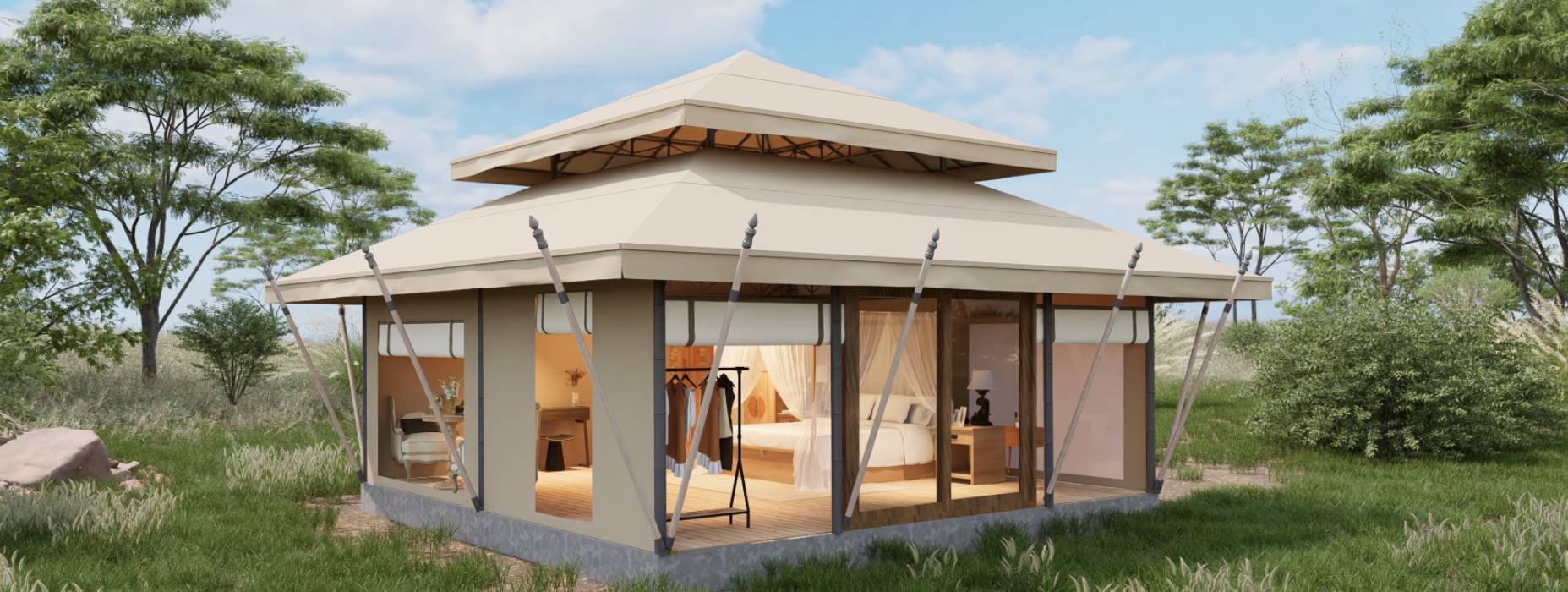 华安县户外野奢帐篷